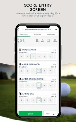 GEMGolfers android App screenshot 11